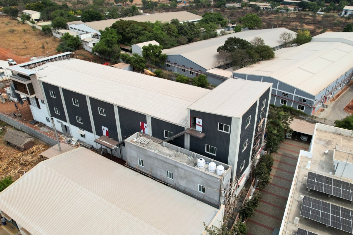 Swish Infragreen Multi-Story PEB Building Contractors in Tamil Nadu | High-Rise Steel ...